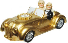 Spardose Gold Hochzeitspaar