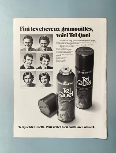 Gillette tel quel - gillette,