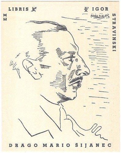 Miha males exlibris - males:,