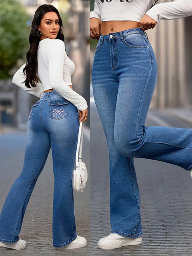 Jeans damen high waist - jeans,