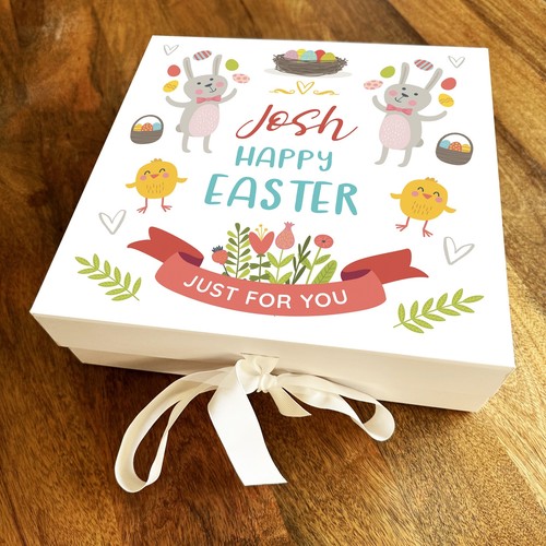 Frohe ostern hase quadrat - hase,
