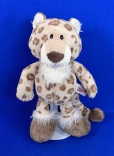 NICI SCHNEELEOPARD Junge Leopard Plüsch Kuschel braun weiß gefleckt 27 cm