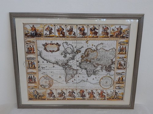 H1533-Kunstdruck-Weltkarte-Ant