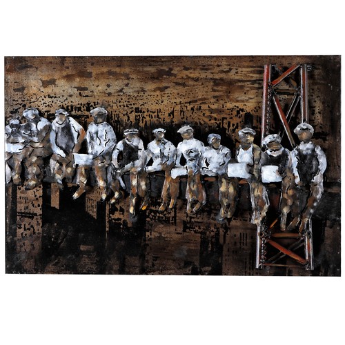 Metallbild wandbild bild - wandbild, 3d-bild