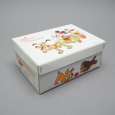 Leere Schuhschachtel Bause Kinderschuhe 60s Walt Disney Mick Maus 1.90LOH