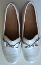 Caprice Keilslipper Damen Größe 40 Farbe Beige Neu Nappaleder Leder