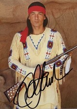 Erol Sander signiert Winnetou