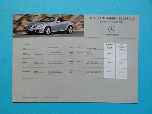 Prospekt preisliste - preisliste,