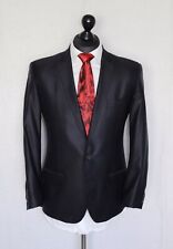 Dolce & Gabbana Anzug Gr. 48, Schurwoll Seide 2-Knopf Dunkelblau NP: EUR 3.000+