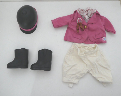 Baby born rosa - born, reitoutfit