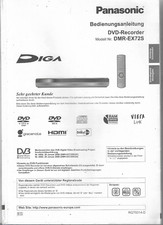 Panasonic dmr 72s - dmr, ex