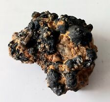 Psilomelan   Bergbau Gottesberg Vogtland Mineralien Fluorit  Baryt Kassiterit