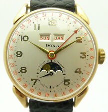 DOXA 18KT GELBGOLD HERRENUHR