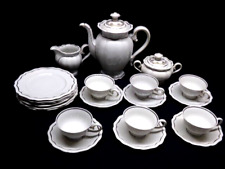 Weimar sehr schönes altes -Kaffeeservice für 6 Personen  ca 1930