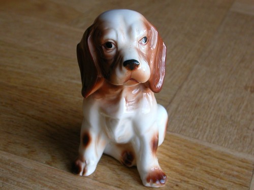 Hund welpe porzellan - hund,