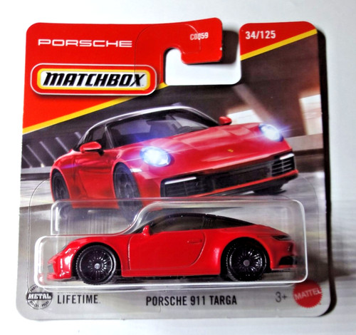 Matchbox porsche 911 targa - -,