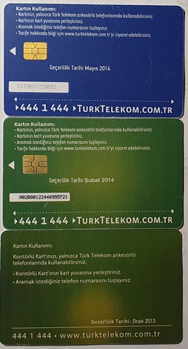 Verschiedene telefonkarte - 3,
