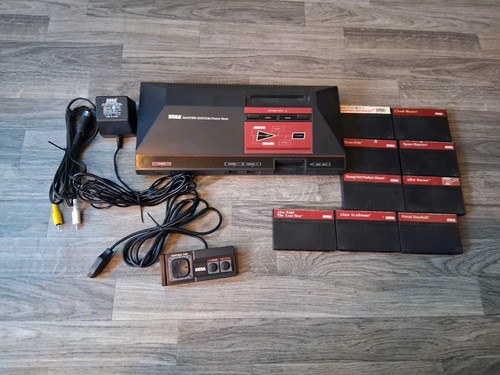 Sega master system console - system,