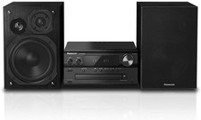Panasonic SC-PMX94EG-K Micro-HiFi-System, Schwarz, 120 W