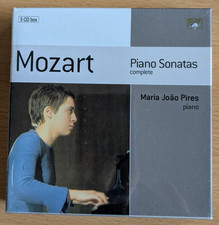 Mozart: Complete Piano Sonatas von Maria Joao Pires 5 CD