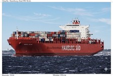 Digital link containerschiff - digital, link,