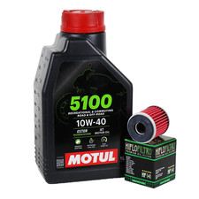 Servicekit Öl+Ölfilter Bj 11-21 Motul 10W40 passt für Beta RR 125 LC SM/Enduro