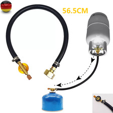 Gaskartuschen Adapter Campingkocher Gas LPG Adapter Propan Nachfülladapter DE