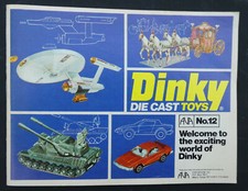 Dinky  Toys No. 12 - 1976 - Katalog DIN A 6 neuwertig#999