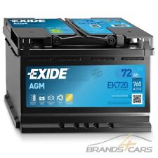 EXIDE AUTOBATTERIE 12V 72Ah