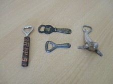 4 alte Flaschenöffner Seehund-Isenbeck-Polar