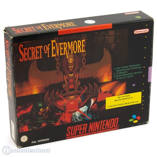 Snes secret evermore - snes,