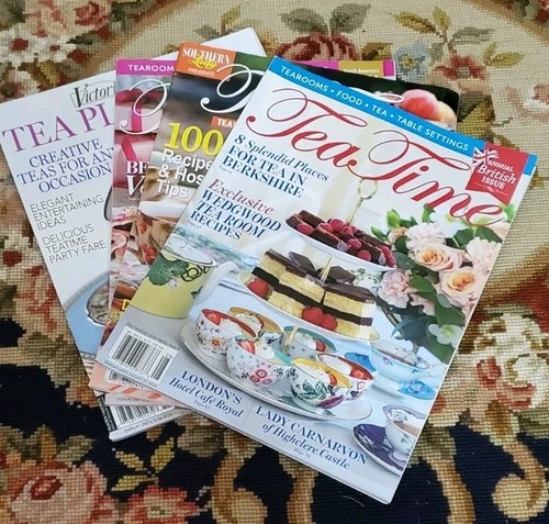 Lot magazines tea - 4,