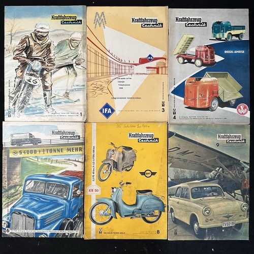 Kraftfahrzeugtechnik 1958 - , 6