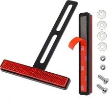 Evermotor Universal Motorrad Reflektor Hinten Rückstrahler E4 E-Geprüft Schmal R