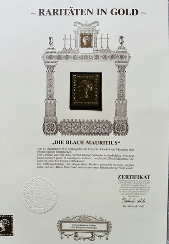 Die blaue mauritius - die,
