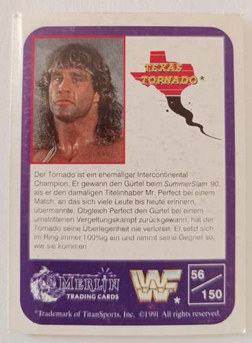 Wwf wrestling sammelkarte - wwf,