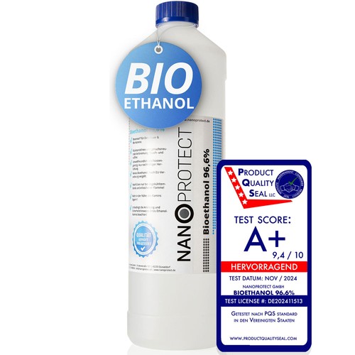Bioethanol ethylakohol - bioethanol, 96,6%