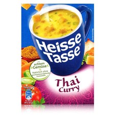 Heisse Tasse Thai Curry mit