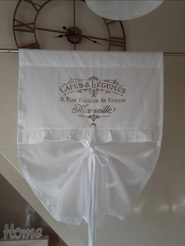 Raffgardine landhausstil - raffgardine,
