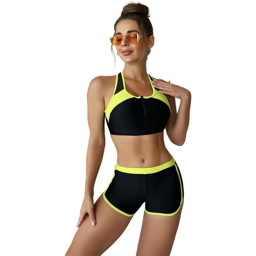 Damen bikini set sportlicher - set,