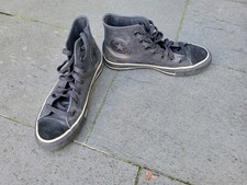 Converse Chucks Leder Schwarz Gr 37