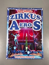 Altes original Programmheft Prospekt Zirkus AEROS 2018