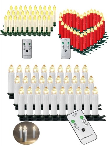 Stück led weihnachtskerzen - 40,