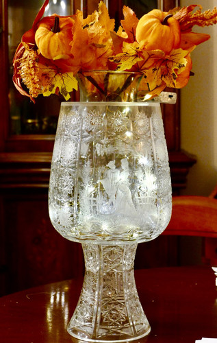 Prunk pokal vase 38cm - prunk,