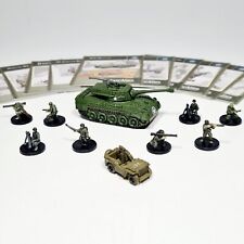 Axis & Allies M18 HELLCAT JEEP MARINES M2-2 BAZOOKA MORTAR CAPTAIN GARAND RIFLE