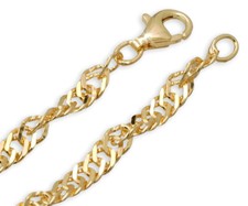 925 ECHT SILBER vergoldet ***