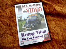 Krupp Titan - Die LKW-Legende 1. Klasse Video Dokumentation auf DVD - wie neu.