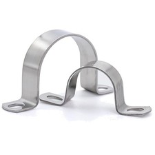 Edelstahl Rohrschellen Set 6