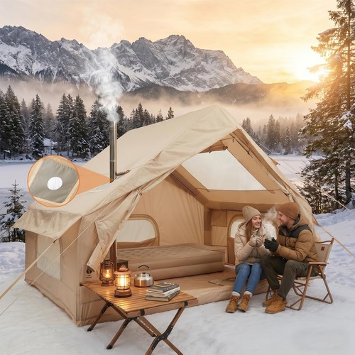 Aufblasbares campingzelt 3x2m - aufblasbares, campingzelt,