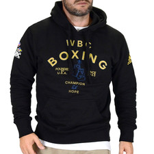 Adidas Boxing WBC Hoodie Herren Kapuzen Pullover Sweatshirt Hoody schwarz/gold
